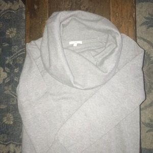 Grey cowlneck sweater